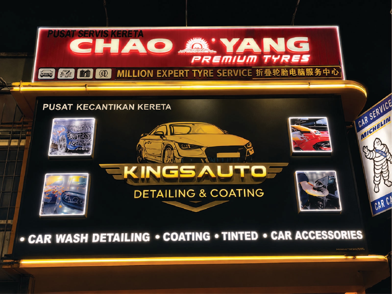 3D LED signboard for Retail shop in Selangor Malaysia